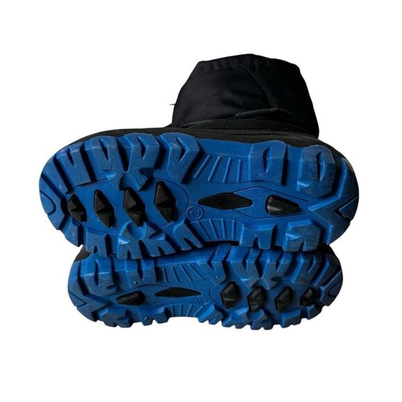 Termolite Youth Snow Rain Cold Weather Boots Black Drawstring SZ 2 - Picture 8 of 13